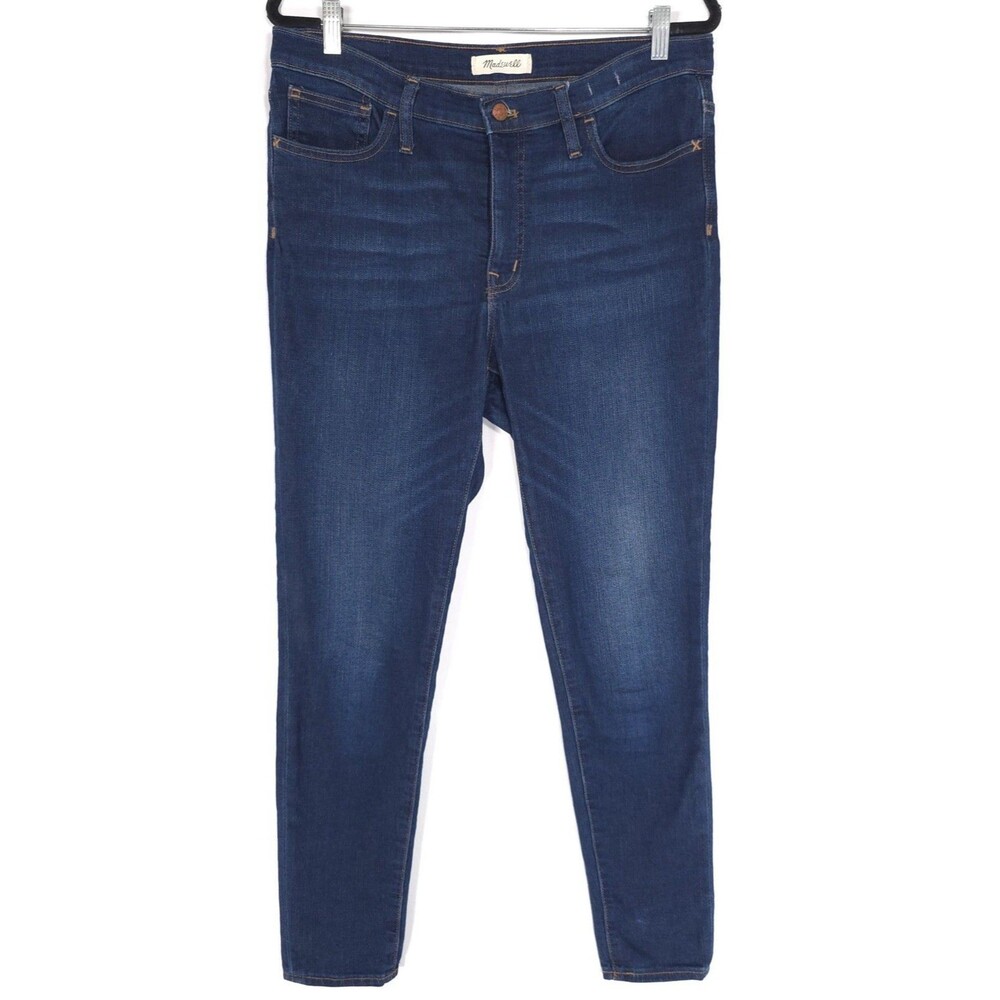 MADEWELL Women’s Jeans‎ Size 31 Mid Rise Skinny 9” Stretch Cotton L9933